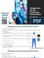 Obligación de Las Empresas Mercantiles