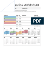 2008 event schedule planner