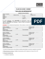 Plano de Saúde Unimed Dependentes