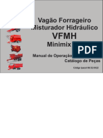 Vagão Forrageiro Misturador Hidráulico Minimix 1.5 Manual