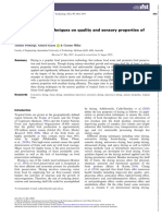 Int J of Food Sci Tech - 2022 - Petikirige - Effect of Drying Techniques On Quality and Sensory Properties of Tropical