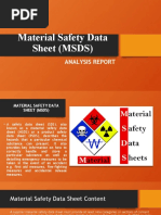 Material Safety Data Sheet (MSDS)