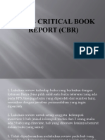 Tugas Critical Book Report (CBR)