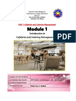 Introduction to Cafeteria and Catering Management