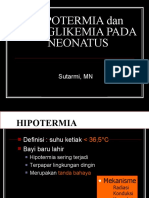 Hipoglikemia Dan Hypthermia