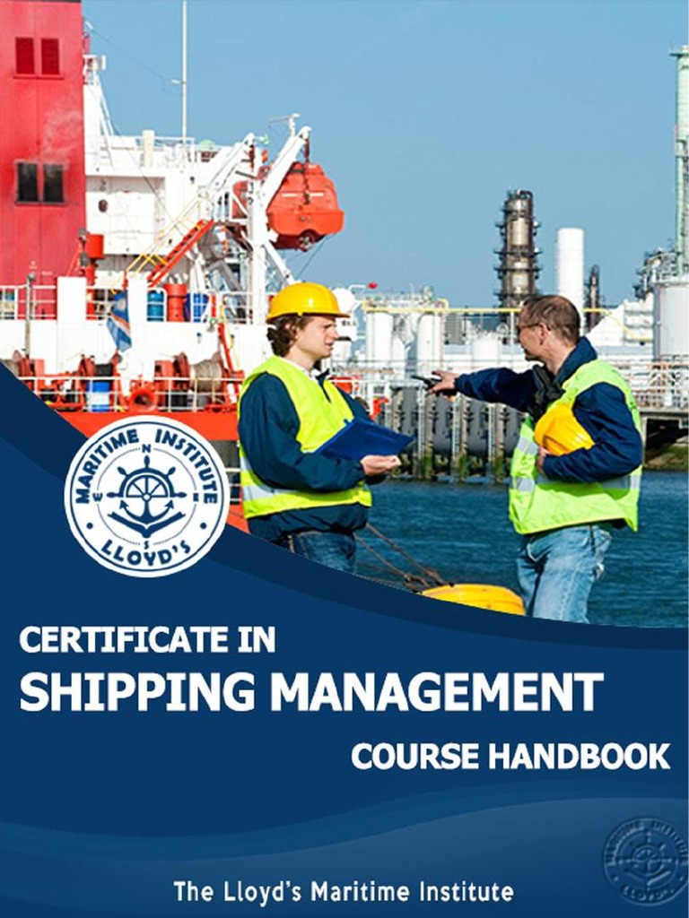 SHIPPING AND LOGISTICS COURSE DURATION intelligence overview