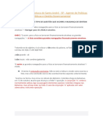 FGV - 2022 - Prefeitura de Santo André - SP - Agente de Políticas Públicas e Gestão Governamental