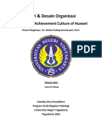 Makalah - Study Case Achievement Culture of Huawei