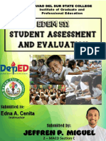 DAVAO DEL SUR STATE COLLEGE EDEM 511 Student Assessment