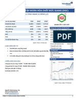 Update Report: Công Ty Cổ Phần Tập Đoàn Hóa Chất Đức Giang (Dgc)