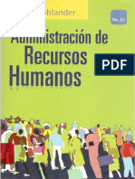 Administración de Recursos Humanos - Bohlander (Capítulo 1)