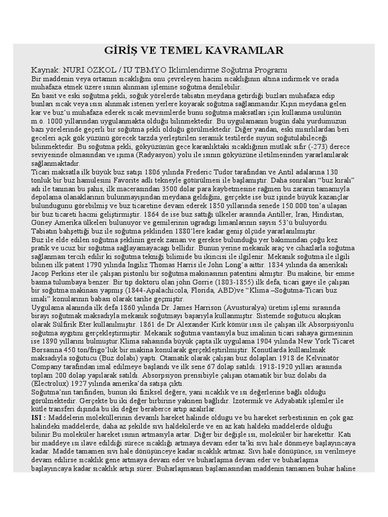 Gi̇ri̇ş Ve Temel Kavramlar | PDF