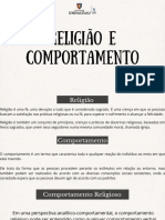 Religião e Comportamento