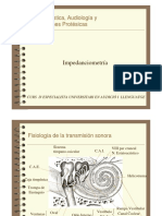 Impedanciometria Fisica Acustica Audiologia y Adaptaciones Protesicas