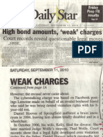 High bond amounts, 'weak' charges  - The Daily Star Hammond