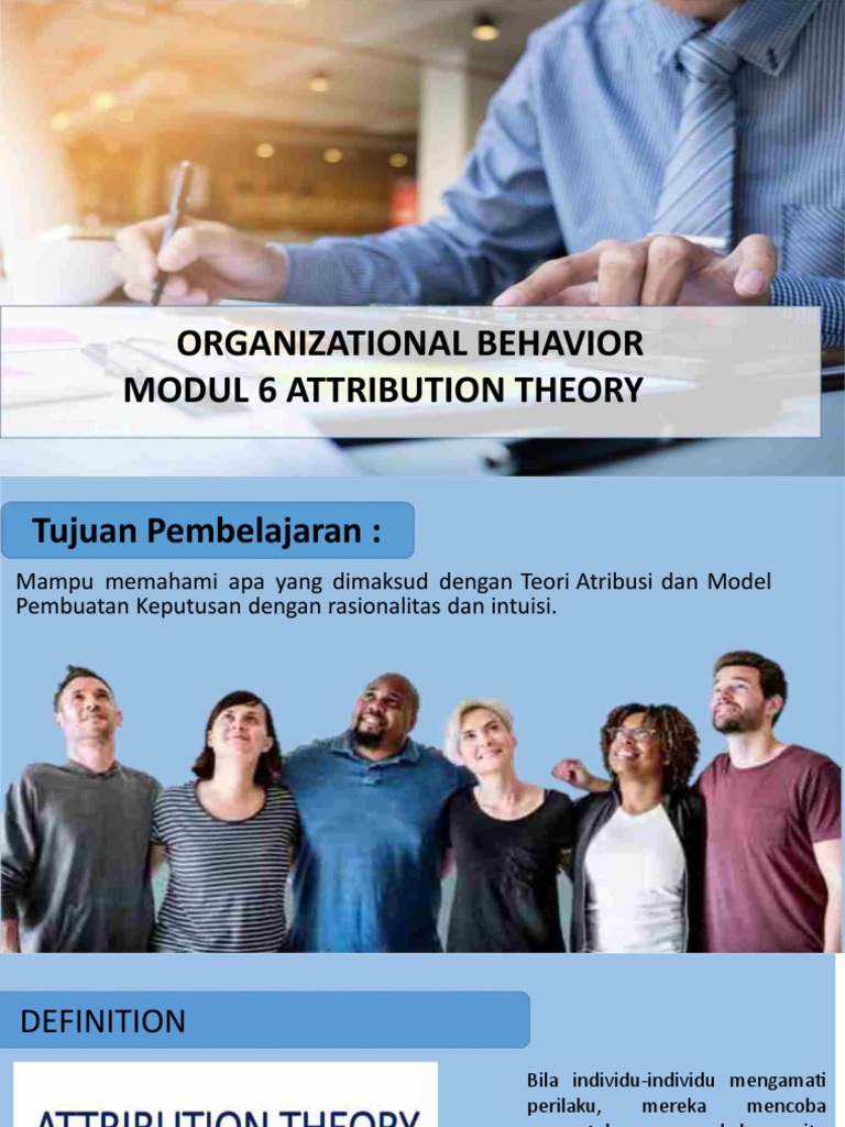 Memahami Teori Atribusi dalam Psikologi | PDF