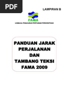 Kadar Tuntutan Perjalanan Kakitangan Awam