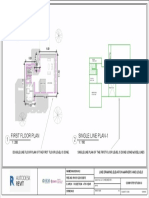 Double line floor plan