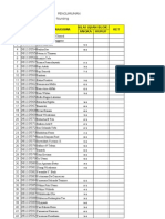 Nilai Ujian Tulis Blok II Emergency Nursing REG VIc