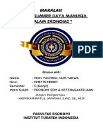 Sampul Makalah SDM