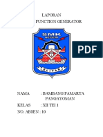 Laporan Function Generator