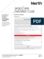 Cargo Care Checklist Coal