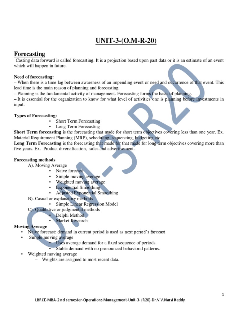 Operations Management Part - 3 | PDF | Supply Chain | Supply Chain ...
