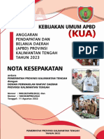 KUA Provinsi Kalimantan Tengah TA 2023