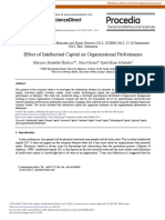 Effect of Intellectual Capital On Organizational Performance