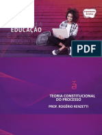 Teoria Constitucional do Processo: Jurisdição e Acordos