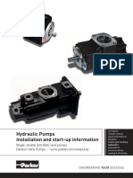 HY29-0101-EU Hydraulic Vane Pumps Start-Up Information