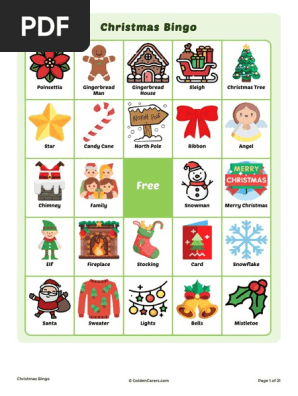 Christmas Bingo