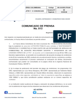 Denuncian Millonario Contrato en La Fuerza Aérea Colombiana