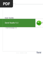 Download Zend Studio User Guide by anon-193343 SN6129 doc pdf