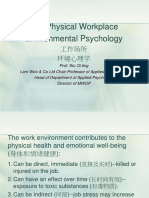 Week 3 Physical Workplace - Environmental Psy (With Chinese) - 2022