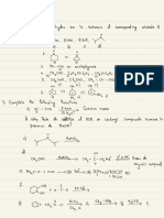 Aldehyde and Ketone Handwritten