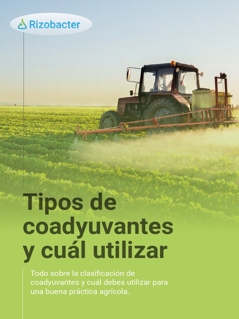 Clasificación de Coadyuvantes Agrícolas | PDF