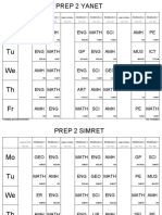 Class Timetable - Final