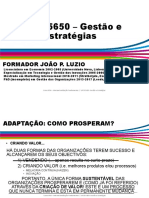 V Parte - Capacidade de Adaptação Estratégica Das Organizações (3 Horas)