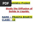 Chemistry Project Class 12