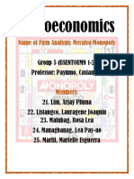Microeconomics Name of Firm Analysis: Meralco Monopoly