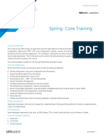 EDU - DATASHEET Spring Core Training1