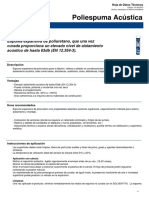 Sheet Poliespuma Acustica