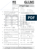 JEE Functions: Domain, Range & Graph Sketching