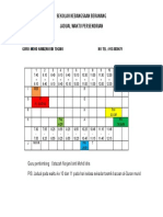 Jadual Waktu Persendirian - Combine