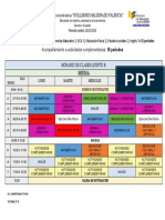 HORARIO 5TO B