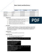 Basic Switch and End Device