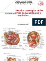 Definitivo Viernes TQ Anatomia Histerectomias 2022