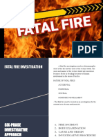 Fatal Fires Investigation