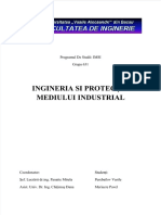 Proiect Ingineria Si Protectia Mediului Industrial